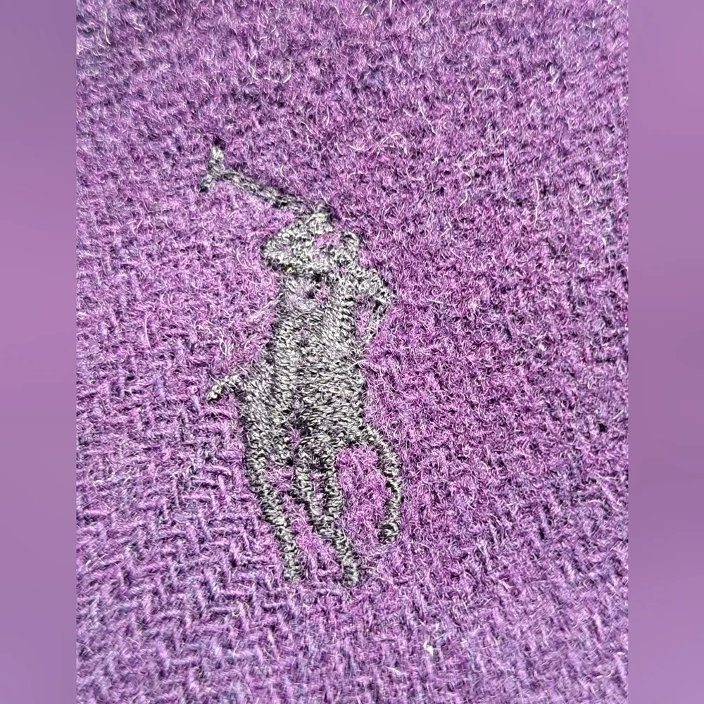 Polo Ralph Lauren Lambs Wool Men's Muffler Scarf   9.5
